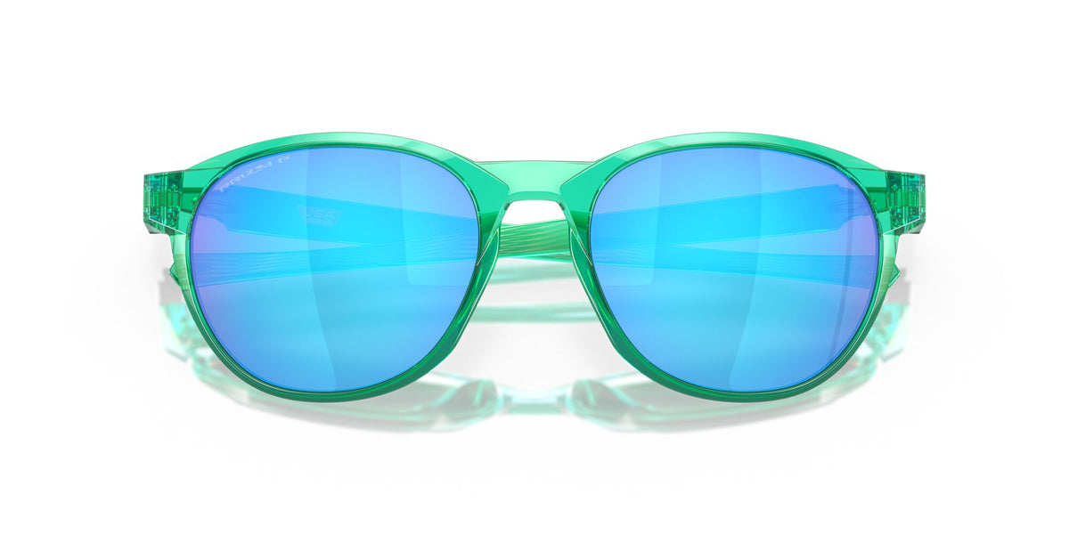 Oakley Reedmace (A) 0OO9126F 912609 54 Transparent Celeste / Prizm Sapphire Polarized 54 / Polycarbonate / O_matter / Molded