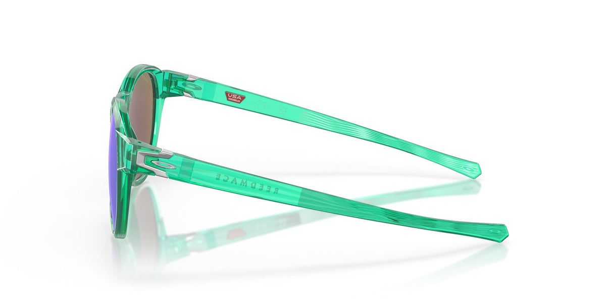 Oakley Reedmace (A) 0OO9126F 912609 54 Transparent Celeste / Prizm Sapphire Polarized 54 / Polycarbonate / O_matter / Molded