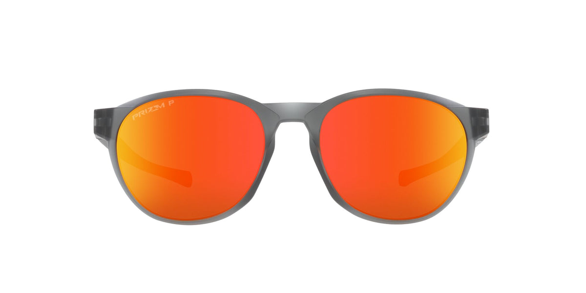 Oakley Reedmace 0OO9126 912604 54 Matte Grey Smoke / Prizm Ruby Polarized 54 / Plastic / Plastic