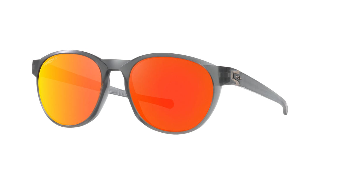 Oakley Reedmace 0OO9126 912604 54 Matte Grey Smoke / Prizm Ruby Polarized 54 / Plastic / Plastic