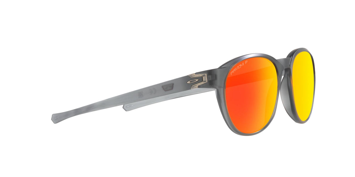 Oakley Reedmace 0OO9126 912604 54 Matte Grey Smoke / Prizm Ruby Polarized 54 / Plastic / Plastic