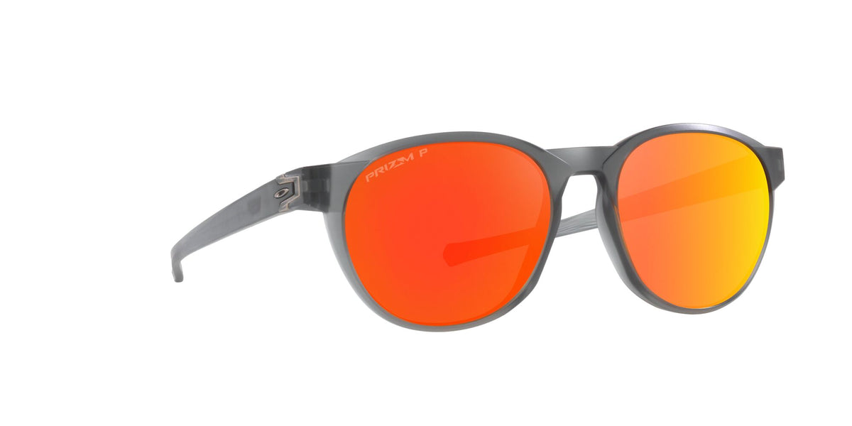 Oakley Reedmace 0OO9126 912604 54 Matte Grey Smoke / Prizm Ruby Polarized 54 / Plastic / Plastic