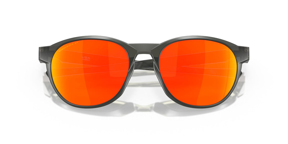 Oakley Reedmace 0OO9126 912604 54 Matte Grey Smoke / Prizm Ruby Polarized 54 / Plastic / Plastic