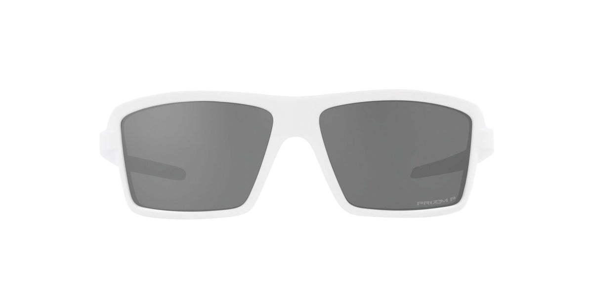 Oakley Cables 0OO9129 912914 63 Matte White / Prizm Black Polarized 63 / Polycarbonate / O_matter / Injected