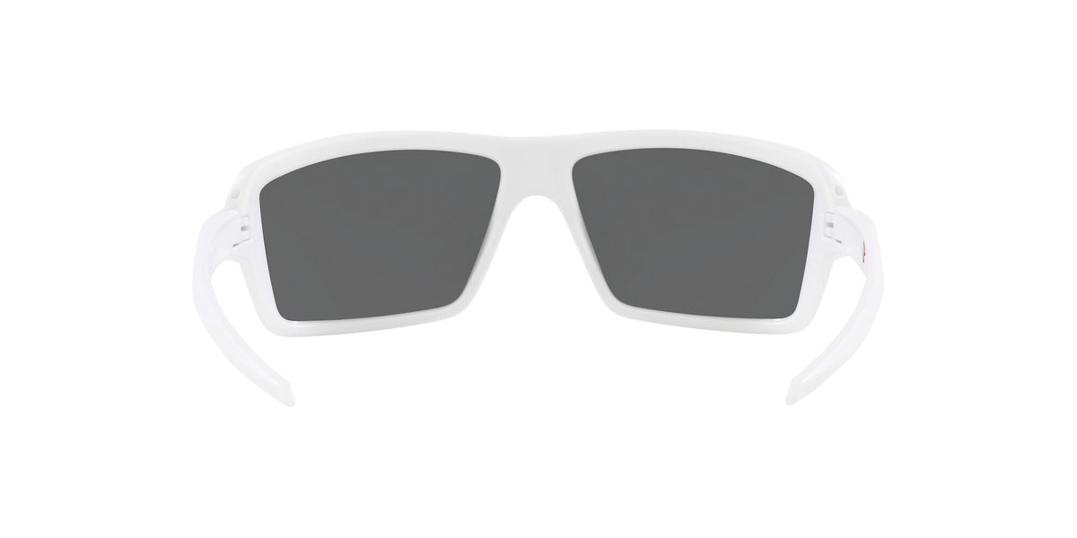 Oakley Cables 0OO9129 912914 63 Matte White / Prizm Black Polarized 63 / Polycarbonate / O_matter / Injected