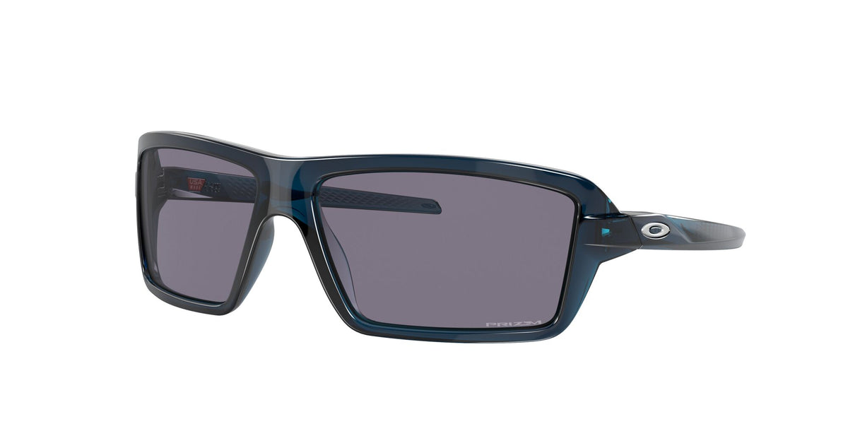 Oakley Cables 0OO9129 912917 63 Transparent Poseidon / Prizm Grey