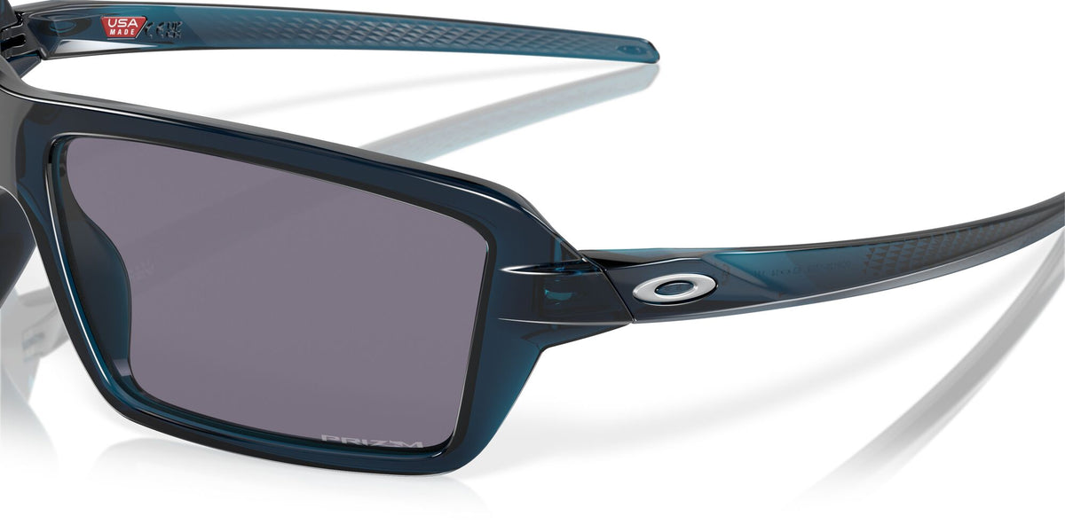 Oakley Cables 0OO9129 912917 63 Transparent Poseidon / Prizm Grey