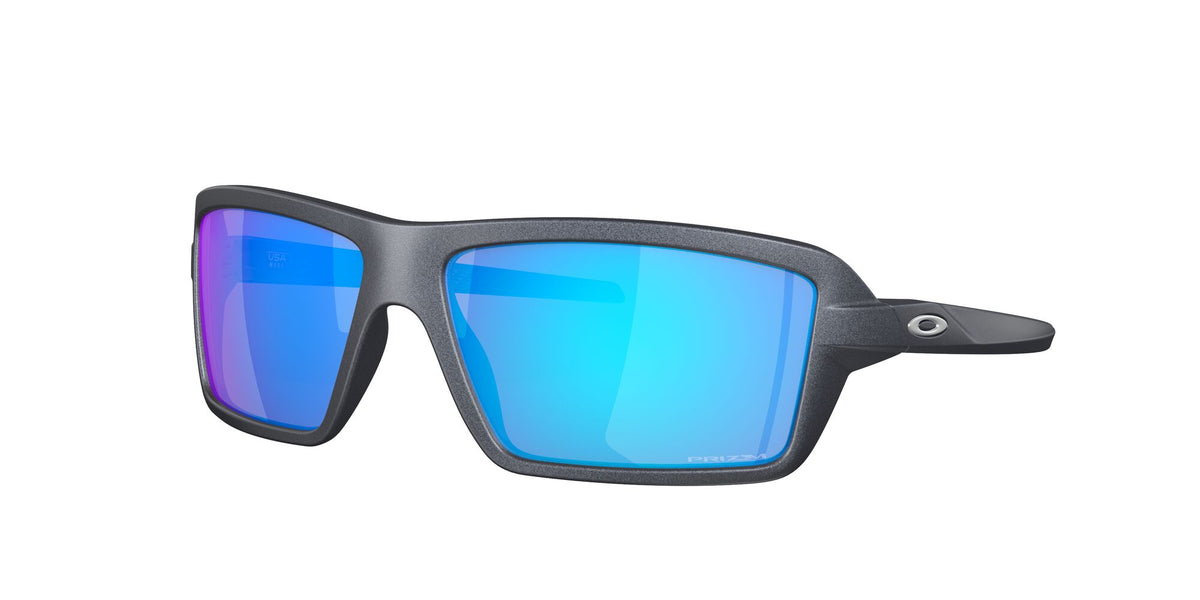 Oakley Cables 0OO9129 912918 63 Blue Steel / Prizm Sapphire