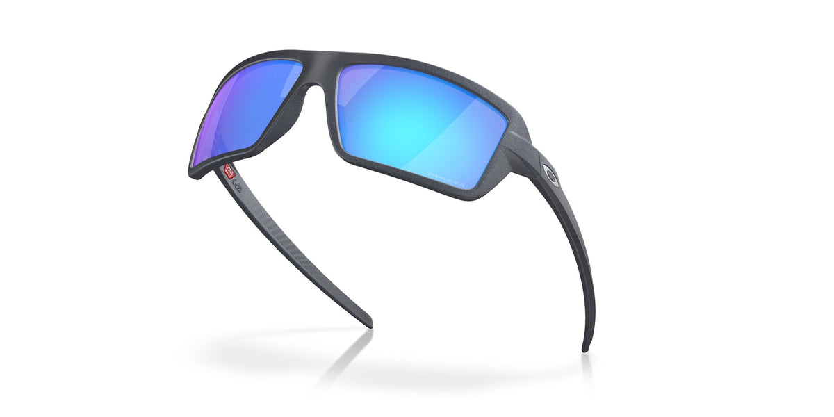 Oakley Cables 0OO9129 912918 63 Blue Steel / Prizm Sapphire