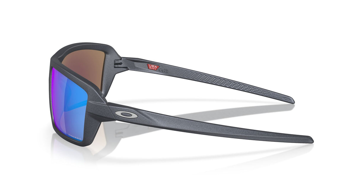 Oakley Cables 0OO9129 912918 63 Blue Steel / Prizm Sapphire