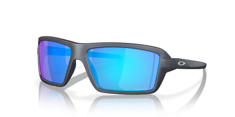 Oakley Cables 0OO9129 912918 63 Blue Steel / Prizm Sapphire