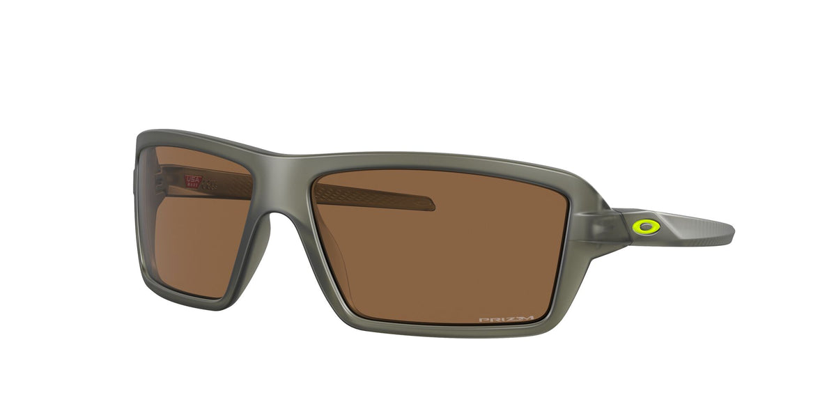 Oakley Cables 0OO9129 912919 63 Matte Olive Ink / Prizm Bronze