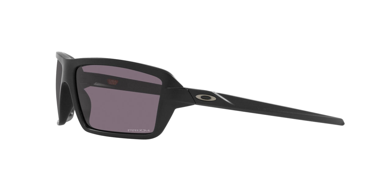 Oakley Cables 0OO9129 912901 63 Matte Black / Prizm Grey 63 / Plastic / Plastic
