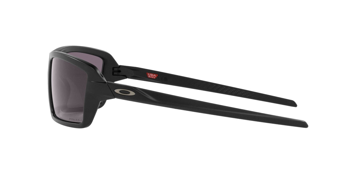 Oakley Cables 0OO9129 912901 63 Matte Black / Prizm Grey 63 / Plastic / Plastic