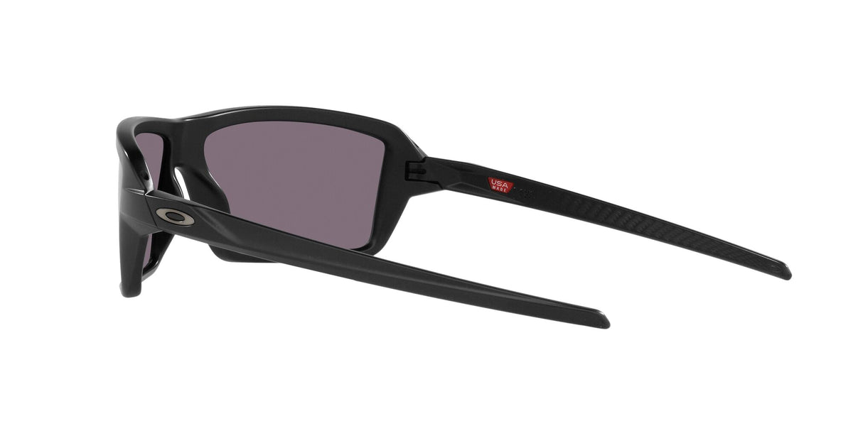 Oakley Cables 0OO9129 912901 63 Matte Black / Prizm Grey 63 / Plastic / Plastic
