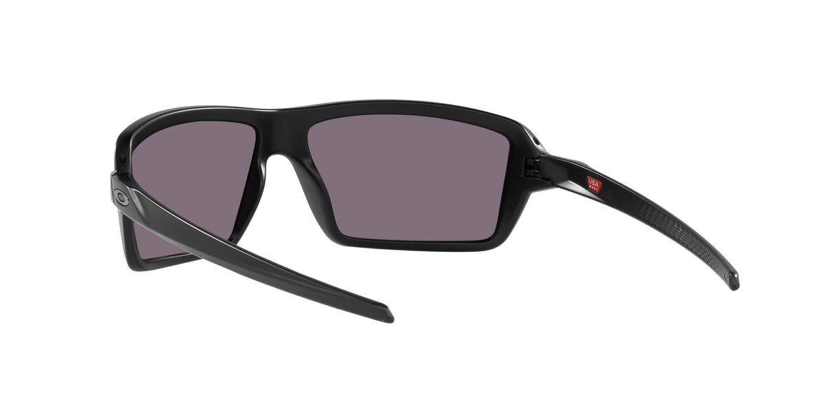 Oakley Cables 0OO9129 912901 63 Matte Black / Prizm Grey 63 / Plastic / Plastic