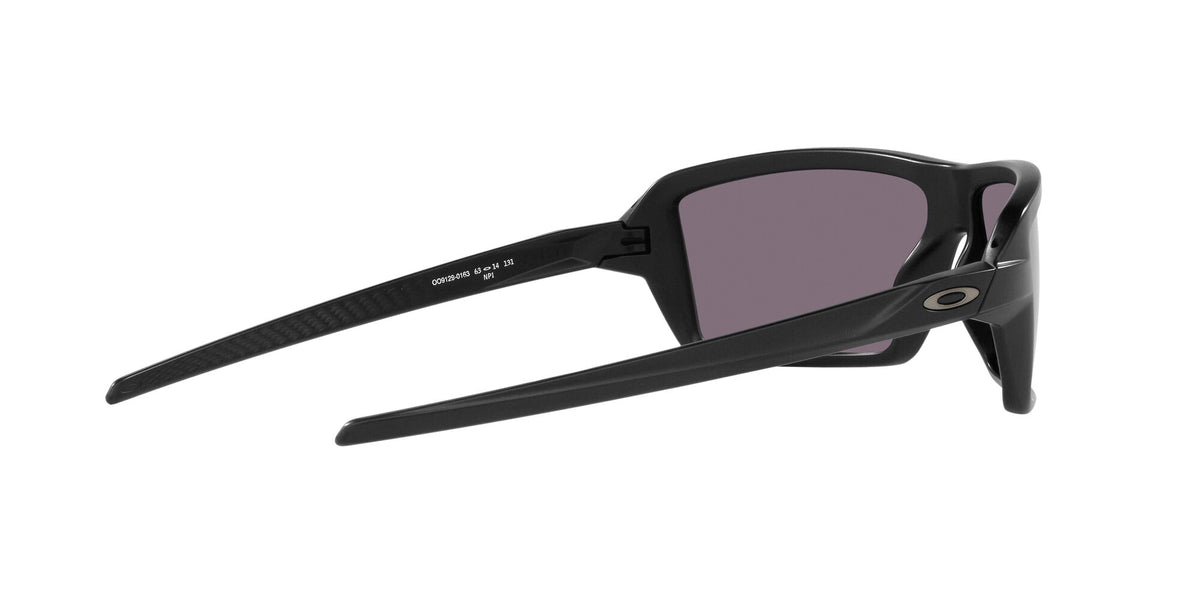 Oakley Cables 0OO9129 912901 63 Matte Black / Prizm Grey 63 / Plastic / Plastic