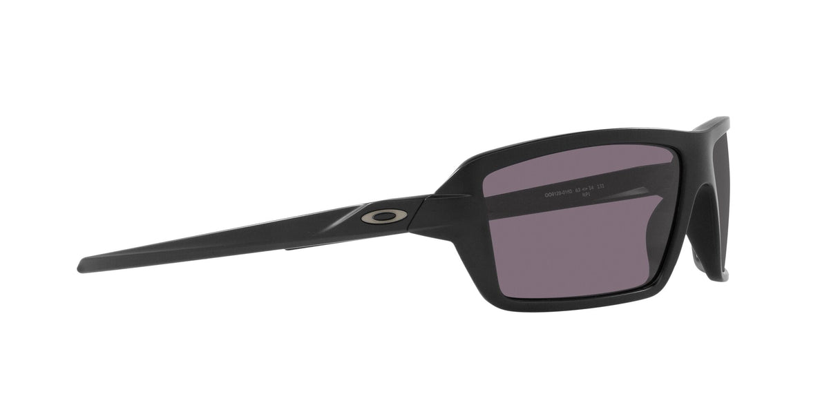 Oakley Cables 0OO9129 912901 63 Matte Black / Prizm Grey 63 / Plastic / Plastic