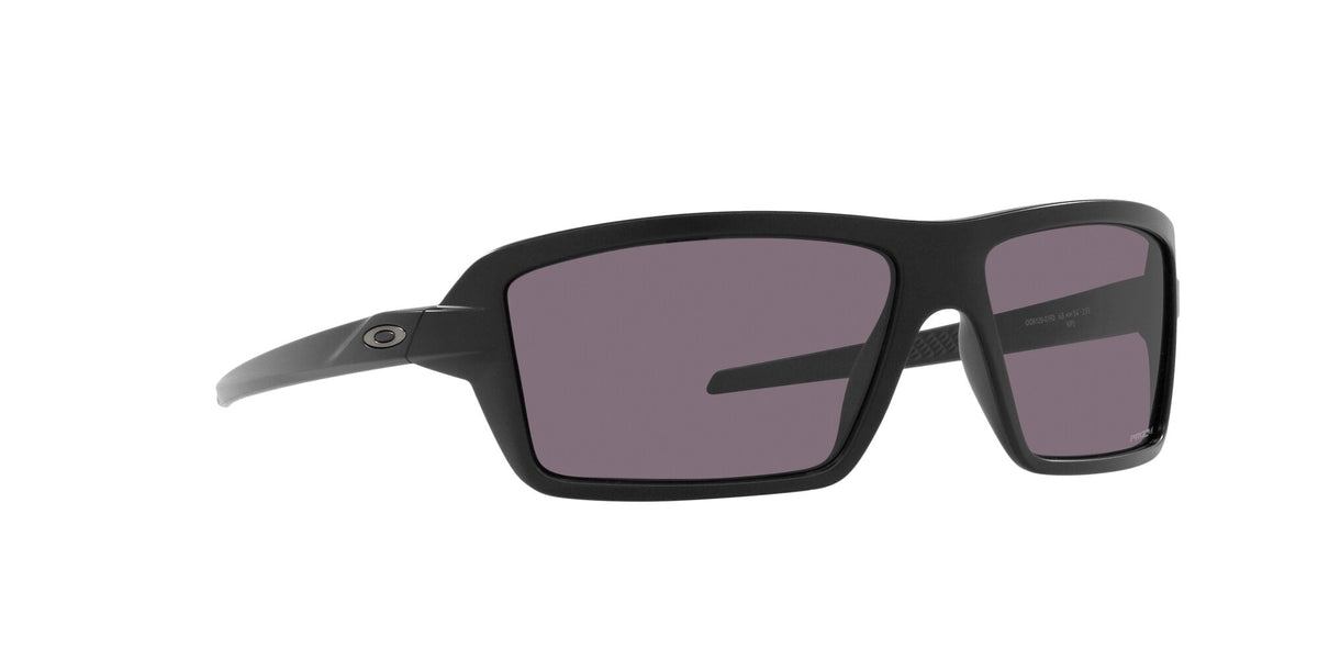 Oakley Cables 0OO9129 912901 63 Matte Black / Prizm Grey 63 / Plastic / Plastic