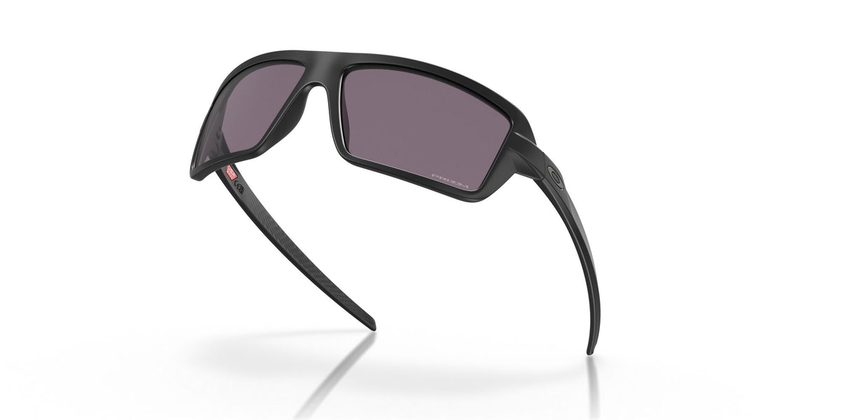 Oakley Cables 0OO9129 912901 63 Matte Black / Prizm Grey 63 / Plastic / Plastic