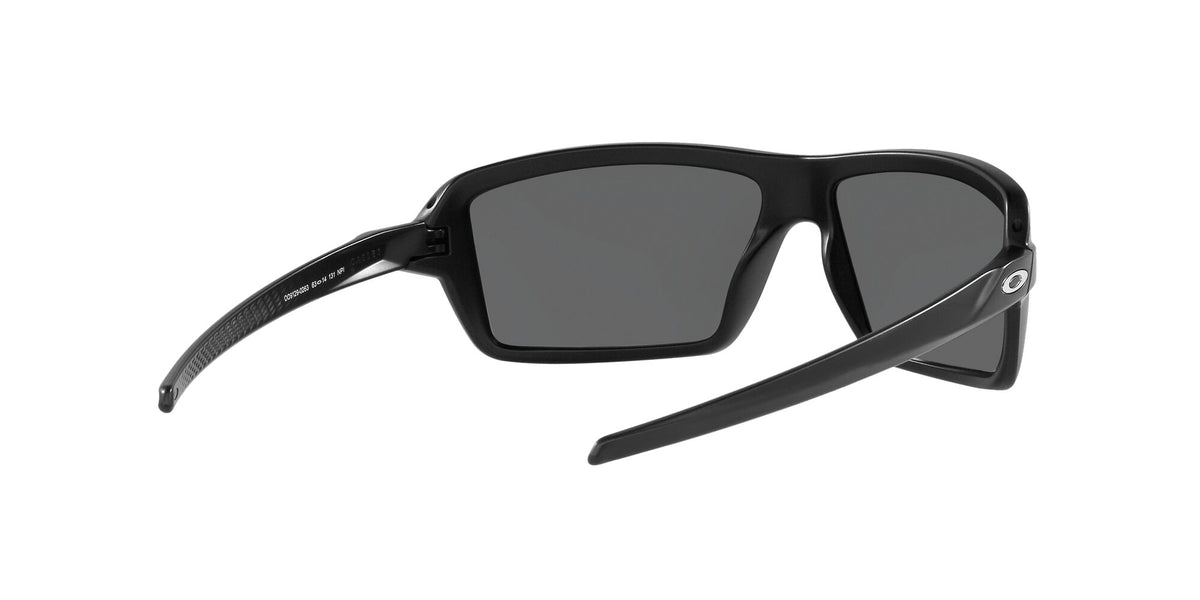 Oakley Cables 0OO9129 912902 63 Matte Black / Prizm Black Polarized 63 / Plastic / Plastic