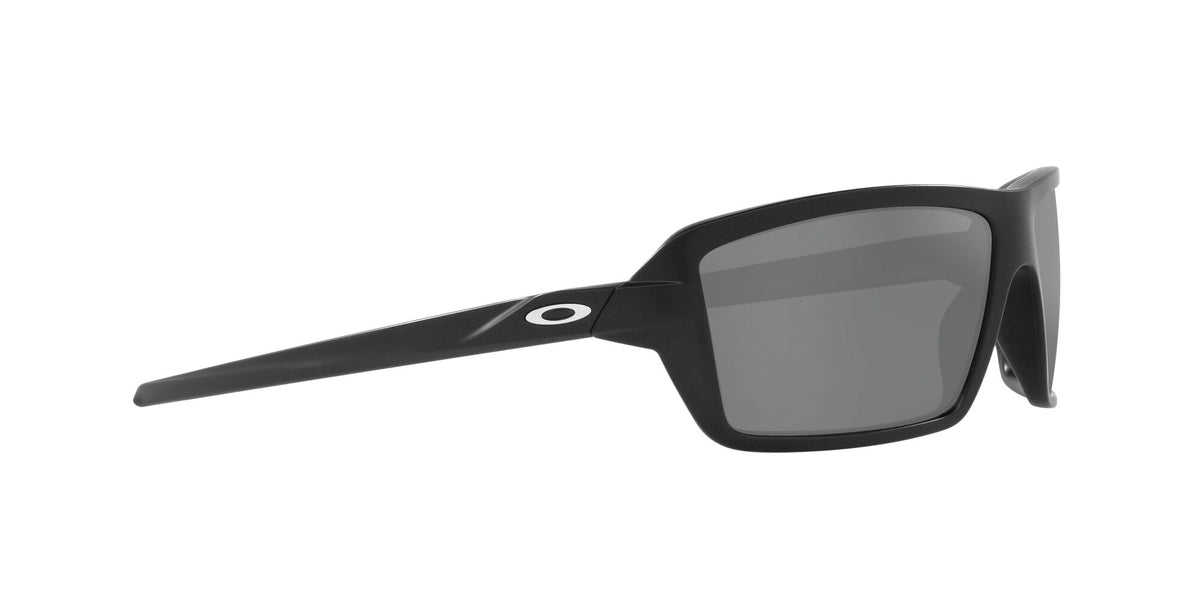 Oakley Cables 0OO9129 912902 63 Matte Black / Prizm Black Polarized 63 / Plastic / Plastic