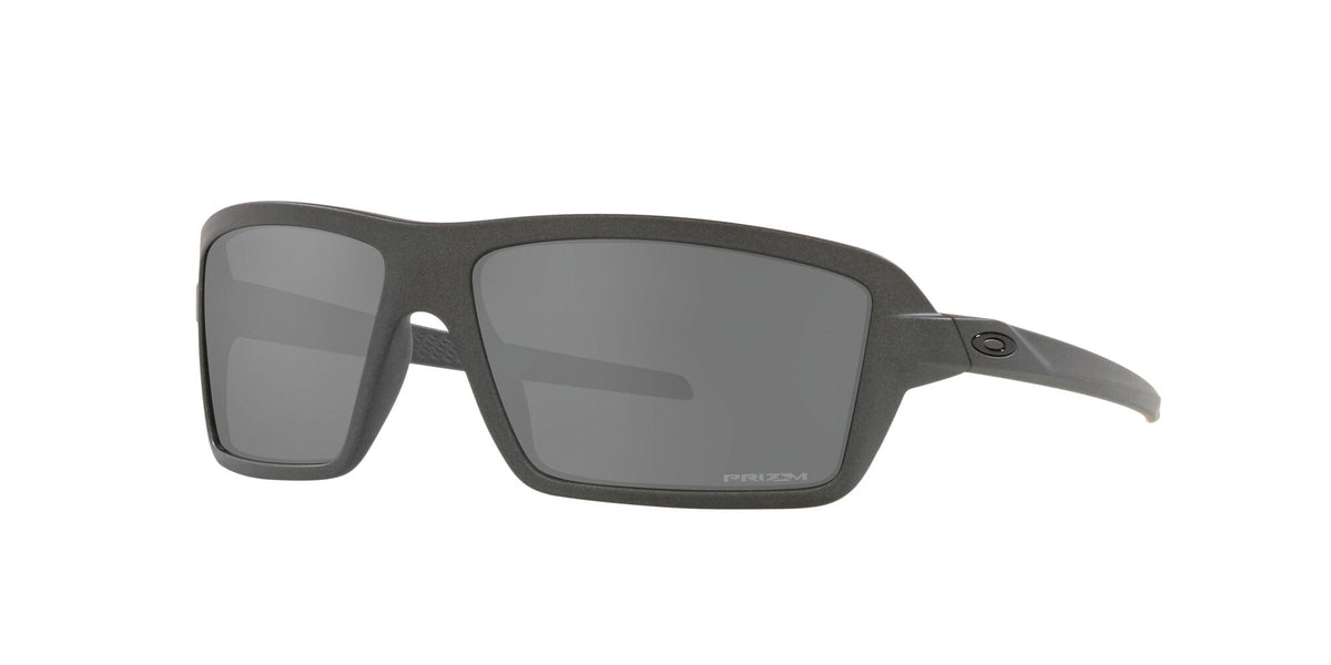 OO 9129 Oakley Cables Steel / Prizm Black 63 63 / Plastic / Plastic