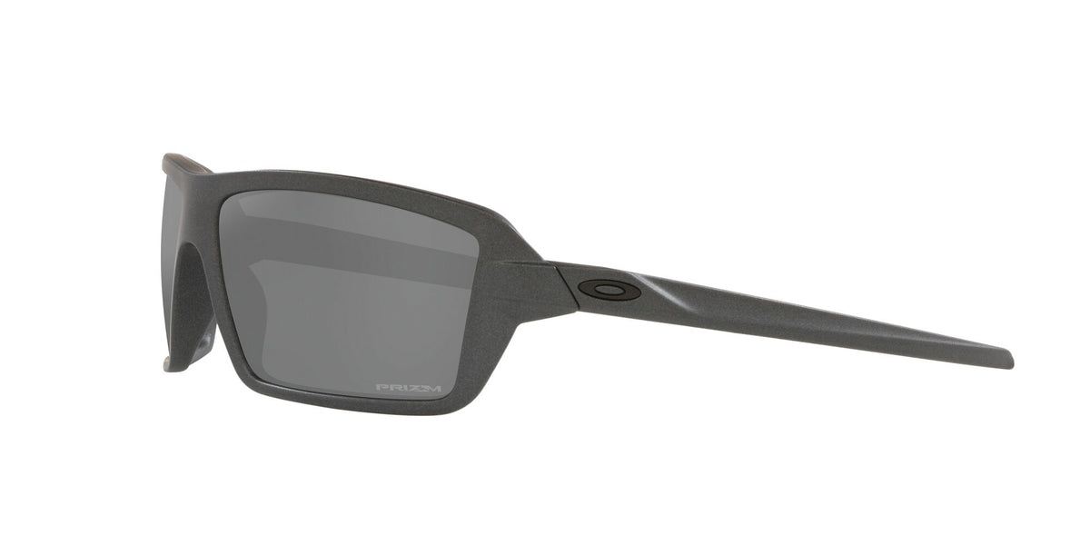 OO 9129 Oakley Cables Steel / Prizm Black 63 63 / Plastic / Plastic
