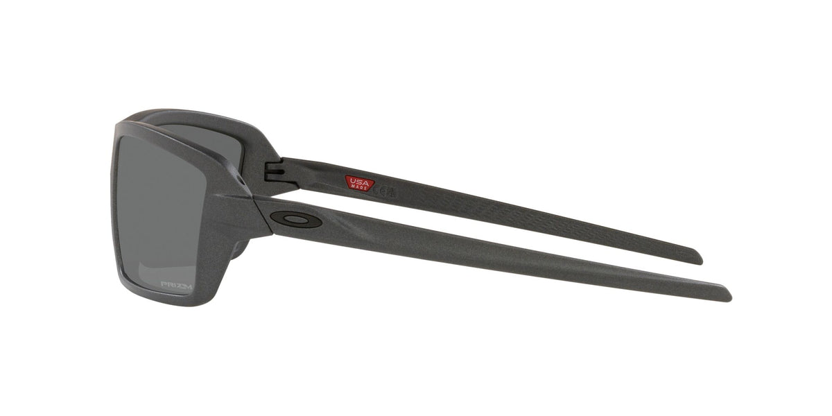 OO 9129 Oakley Cables Steel / Prizm Black 63 63 / Plastic / Plastic