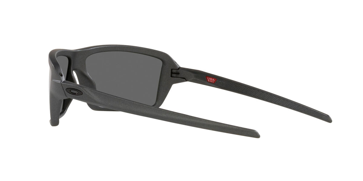 OO 9129 Oakley Cables Steel / Prizm Black 63 63 / Plastic / Plastic