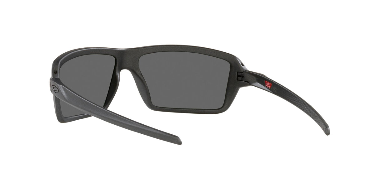 OO 9129 Oakley Cables Steel / Prizm Black 63 63 / Plastic / Plastic