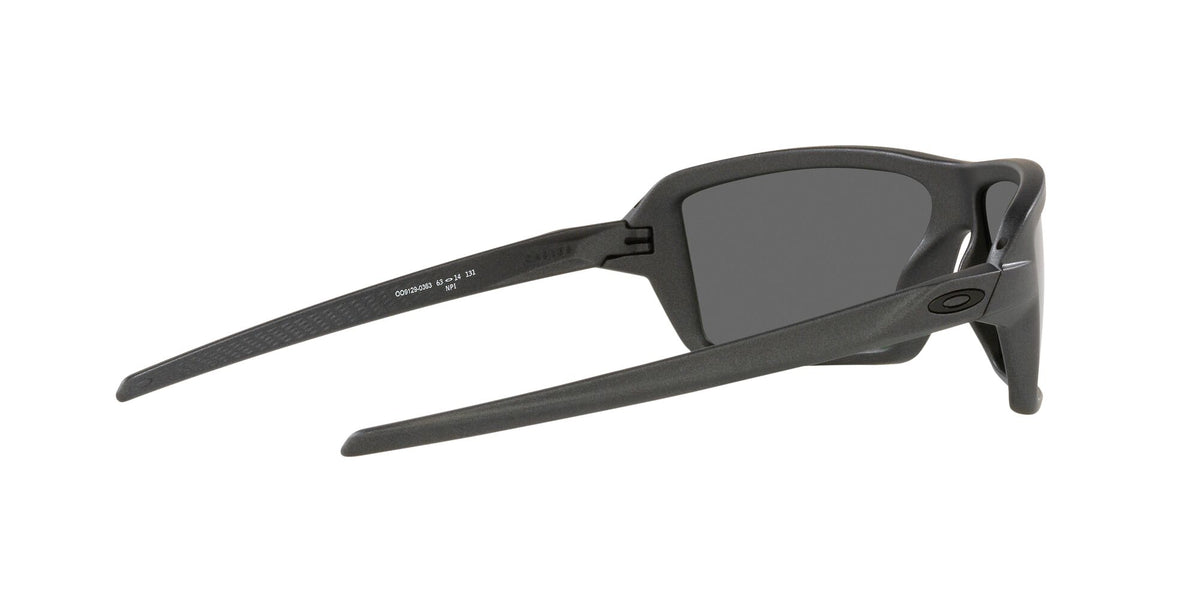 OO 9129 Oakley Cables Steel / Prizm Black 63 63 / Plastic / Plastic