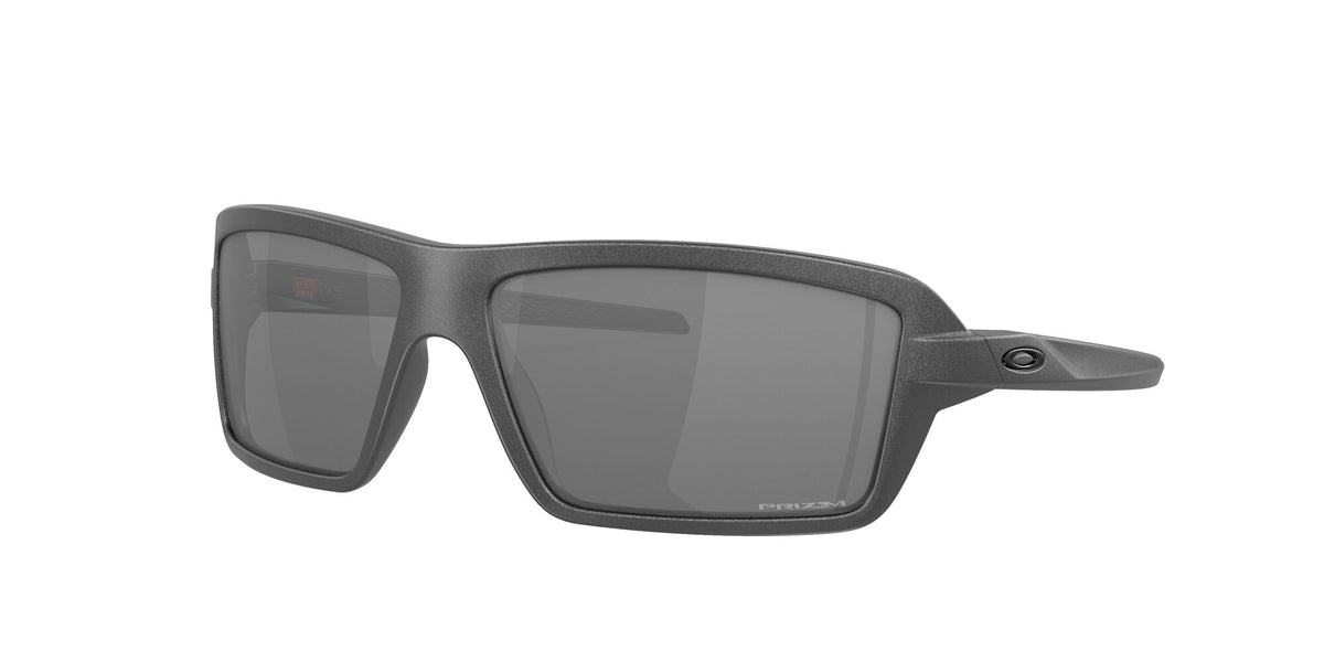 OO 9129 Oakley Cables Steel / Prizm Black 63 63 / Plastic / Plastic