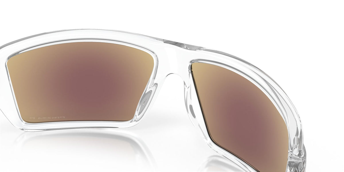 Oakley Cables 0OO9129 912905 63 Polished Clear / Prizm Sapphire Polarized 63 / Plastic / Plastic