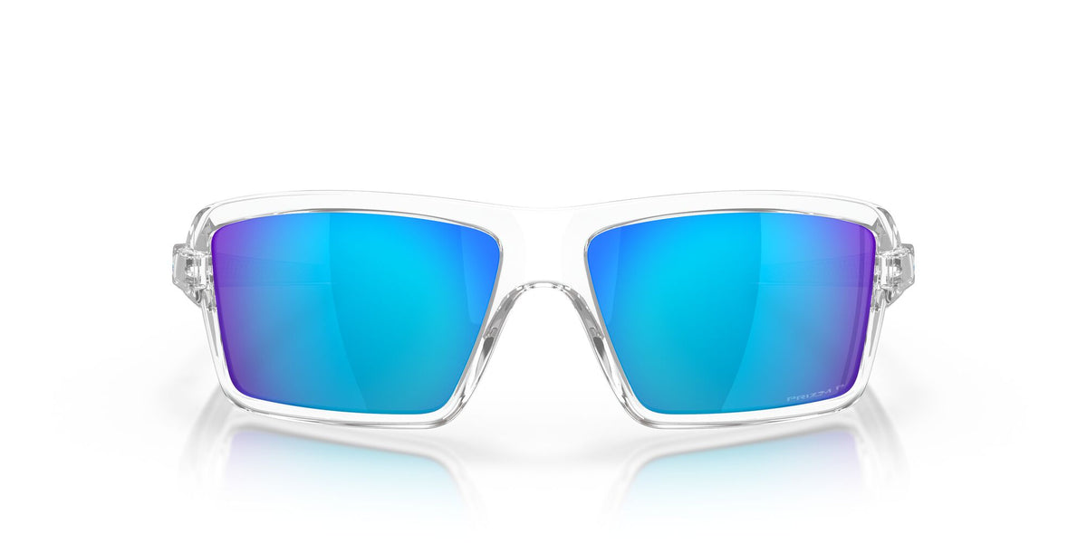 Oakley Cables 0OO9129 912905 63 Polished Clear / Prizm Sapphire Polarized 63 / Plastic / Plastic