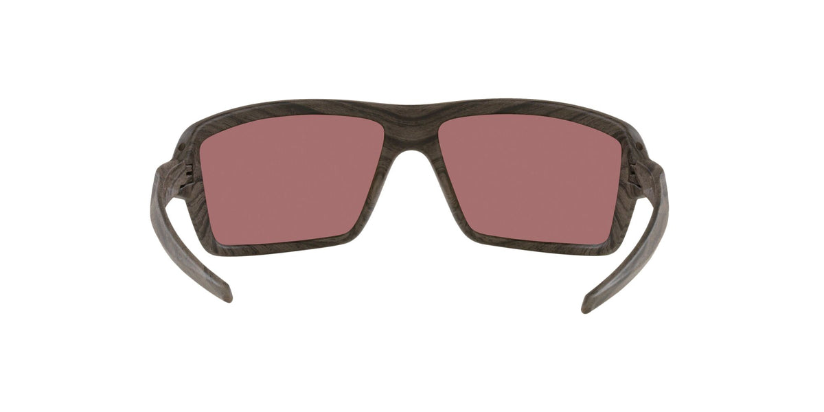 Oakley Cables 0OO9129 912906 63 Woodgrain / Prizm Deep Water Polarized 63 / Plastic / Plastic