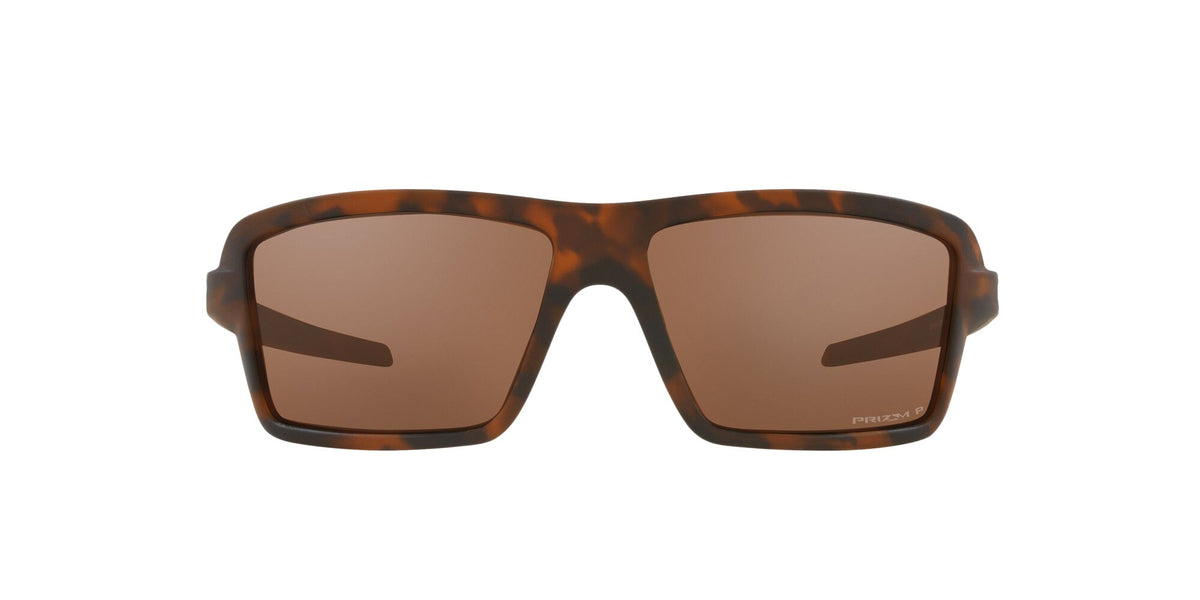 OO 9129 Oakley Cables Brown Tortoise / Prizm Tungsten Polarised 63 63 / Plastic / Plastic