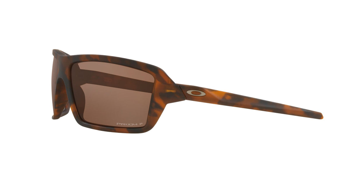 OO 9129 Oakley Cables Brown Tortoise / Prizm Tungsten Polarised 63 63 / Plastic / Plastic