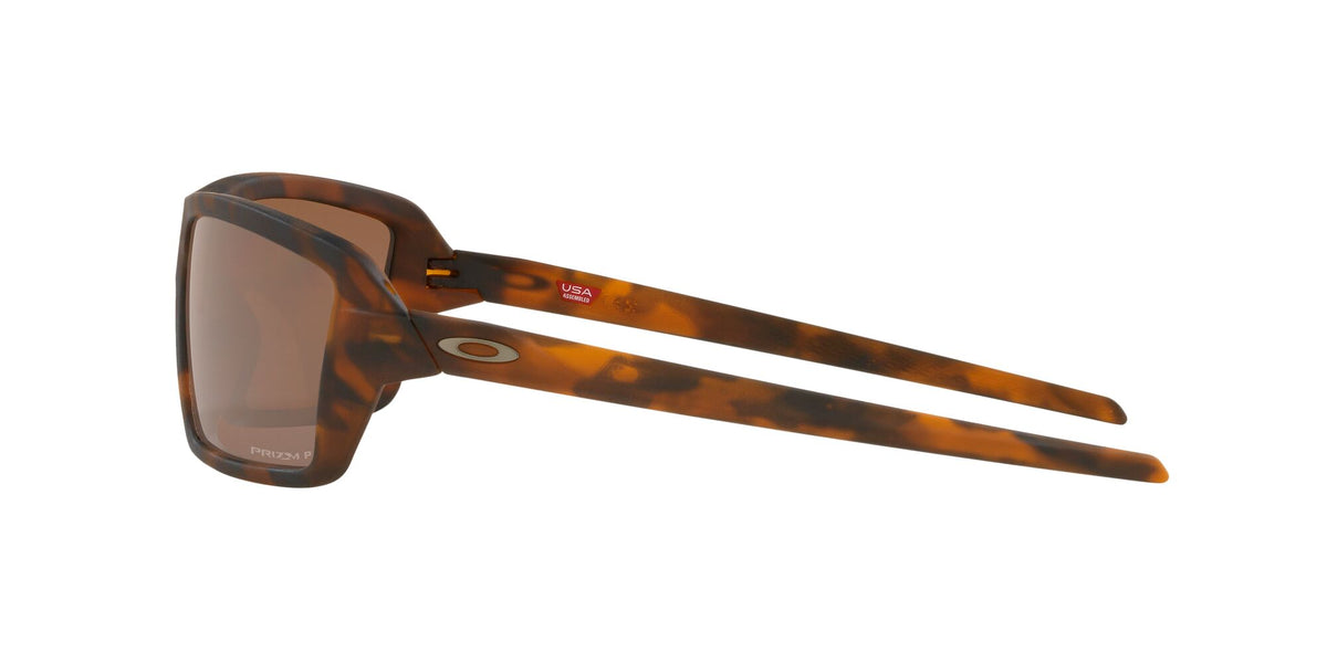 OO 9129 Oakley Cables Brown Tortoise / Prizm Tungsten Polarised 63 63 / Plastic / Plastic