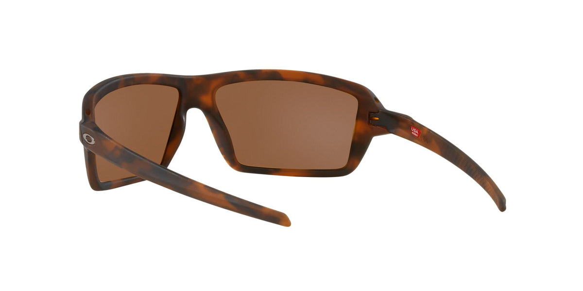 OO 9129 Oakley Cables Brown Tortoise / Prizm Tungsten Polarised 63 63 / Plastic / Plastic