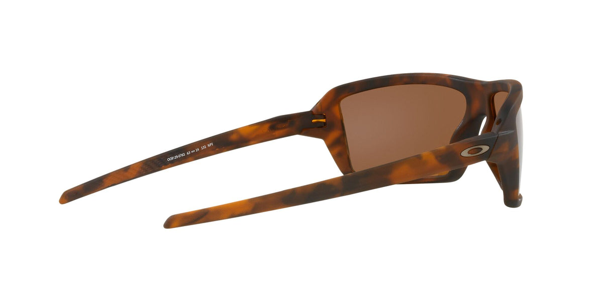 OO 9129 Oakley Cables Brown Tortoise / Prizm Tungsten Polarised 63 63 / Plastic / Plastic