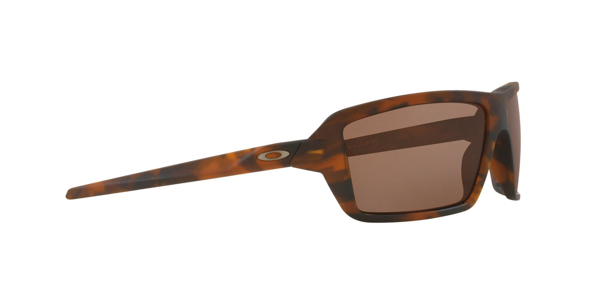 OO 9129 Oakley Cables Brown Tortoise / Prizm Tungsten Polarised 63 63 / Plastic / Plastic