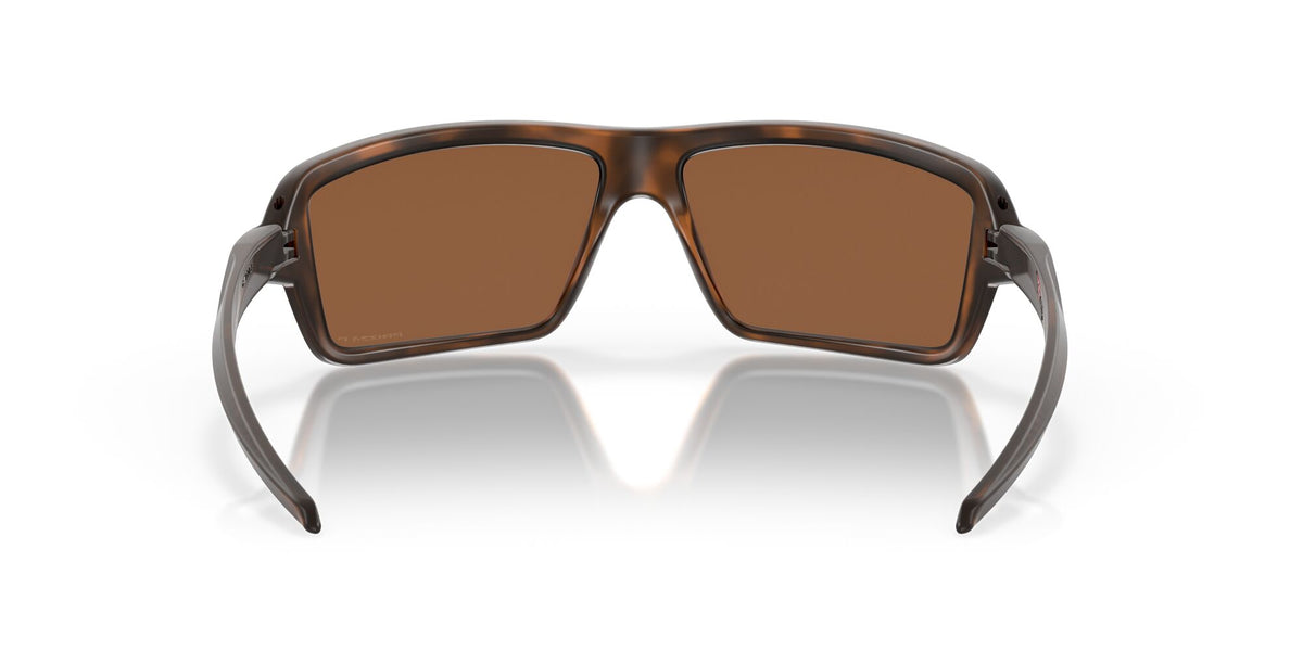 OO 9129 Oakley Cables Brown Tortoise / Prizm Tungsten Polarised 63 63 / Plastic / Plastic