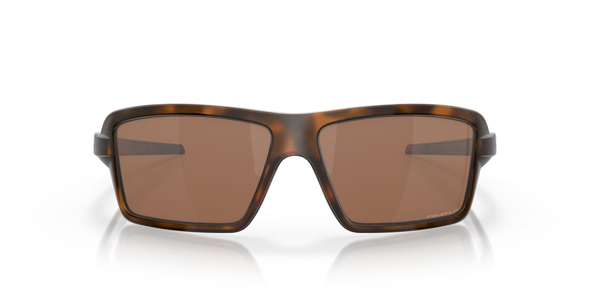 OO 9129 Oakley Cables Brown Tortoise / Prizm Tungsten Polarised 63 63 / Plastic / Plastic