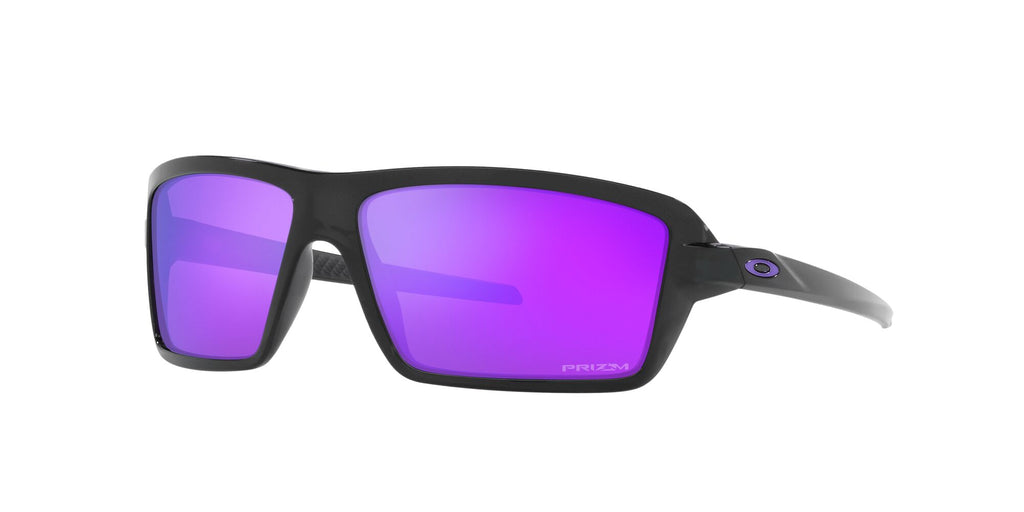 OO 9129 Oakley Cables Black Ink / Prizm Violet 63 63 / Plastic / Plastic