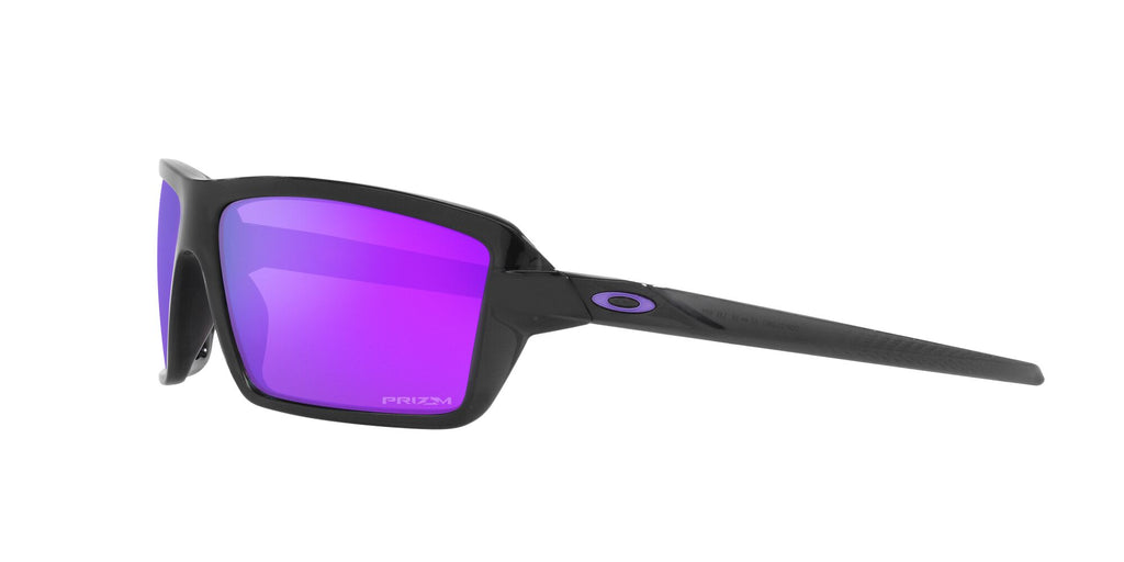 OO 9129 Oakley Cables Black Ink / Prizm Violet 63 63 / Plastic / Plastic