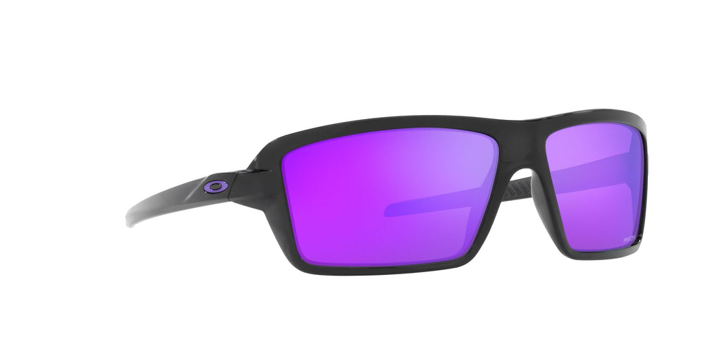 OO 9129 Oakley Cables Black Ink / Prizm Violet 63 63 / Plastic / Plastic