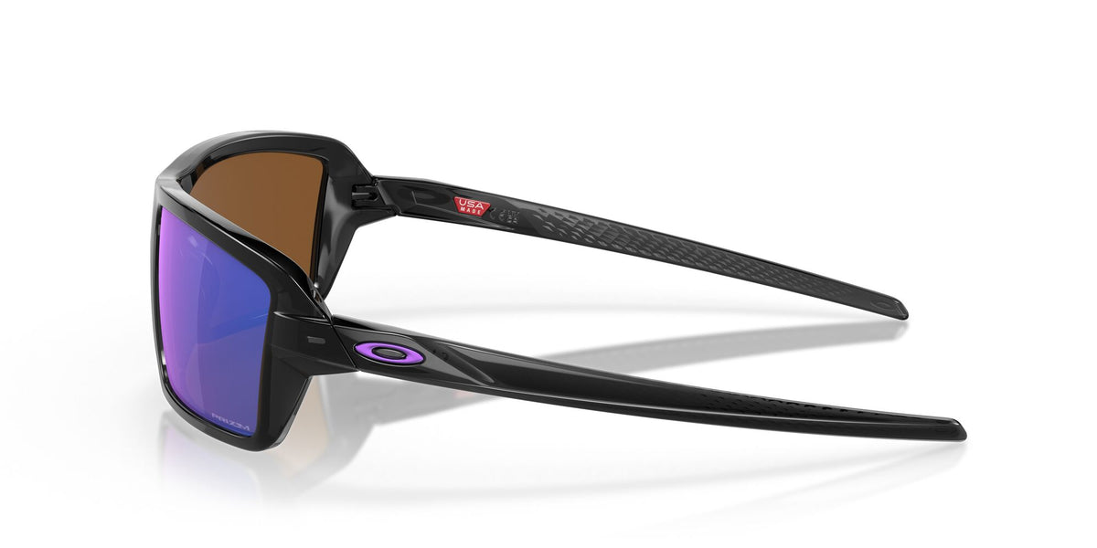 OO 9129 Oakley Cables Black Ink / Prizm Violet 63 63 / Plastic / Plastic