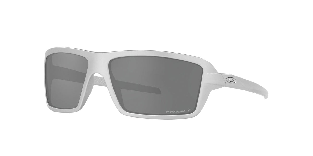 OO 9129 Oakley Cables X-Silver / Prizm Black Polarised 63 63 / Plastic / Plastic