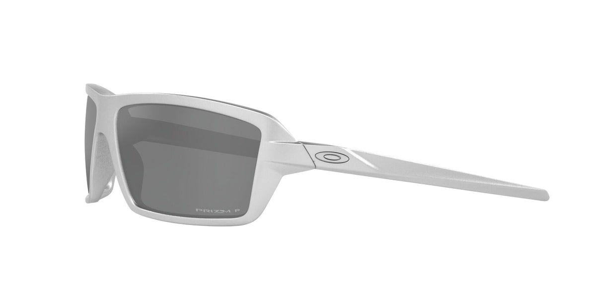 OO 9129 Oakley Cables X-Silver / Prizm Black Polarised 63 63 / Plastic / Plastic